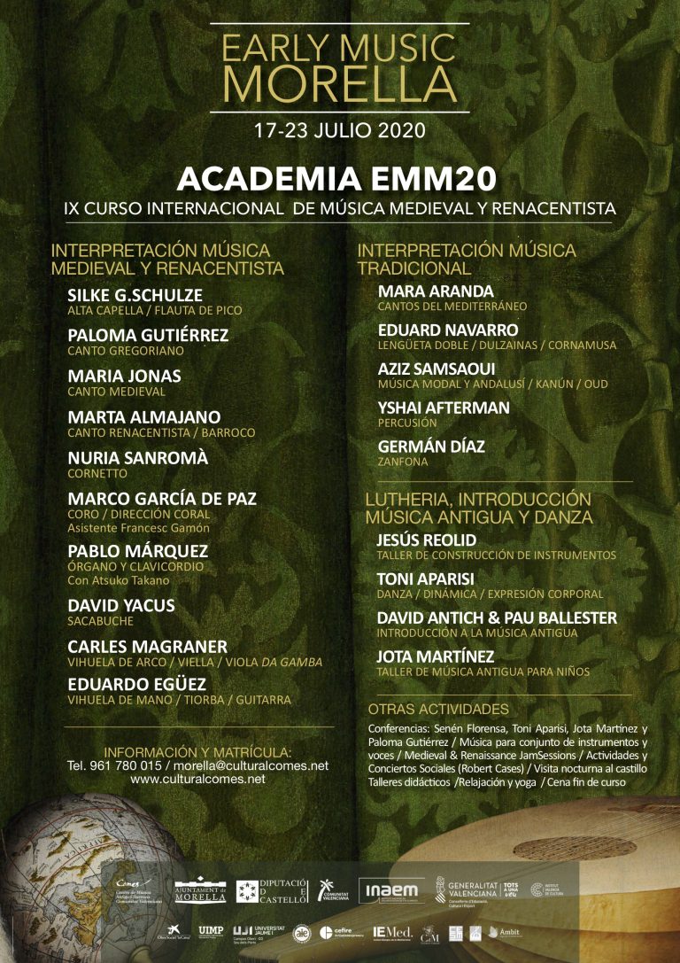 Early Music Morella presenta la seua IX edició